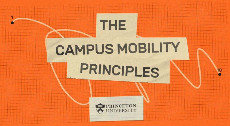 Princeton Campus Mobility Framework on the university transportation site